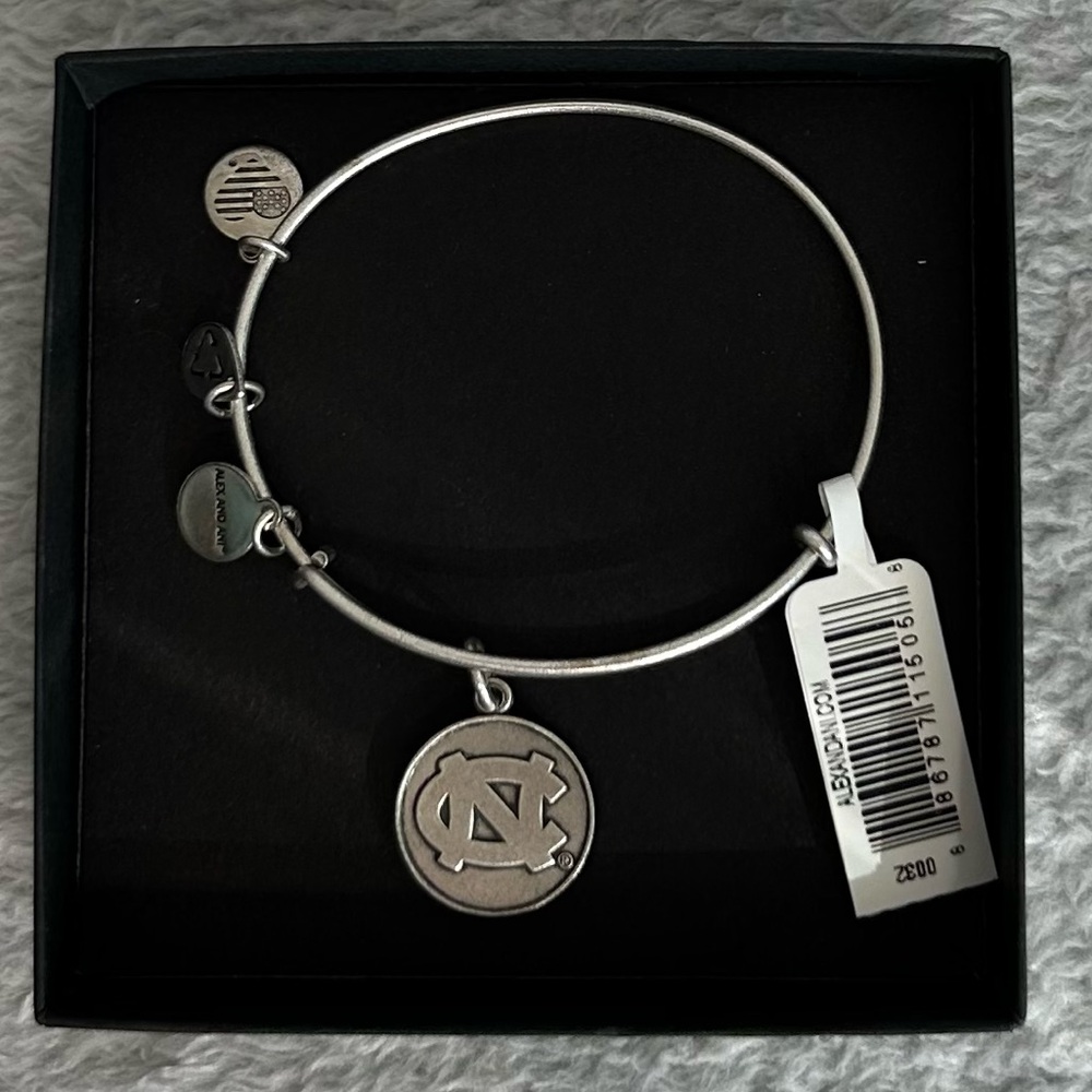 Brand new Alex and Ani UNC Chapel Hill/Tar Heels bracelet